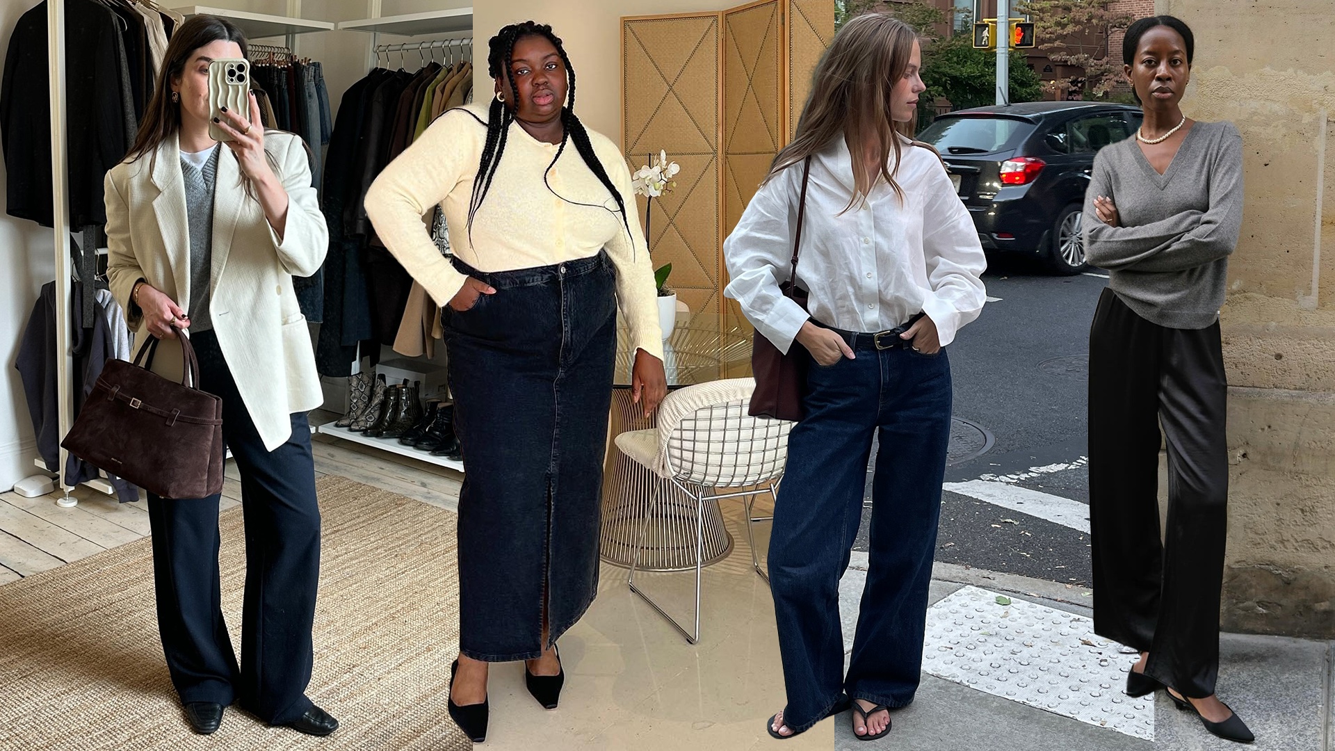 The same white shirt: 6 stylish new ways to wear it in 2025 vs 2026